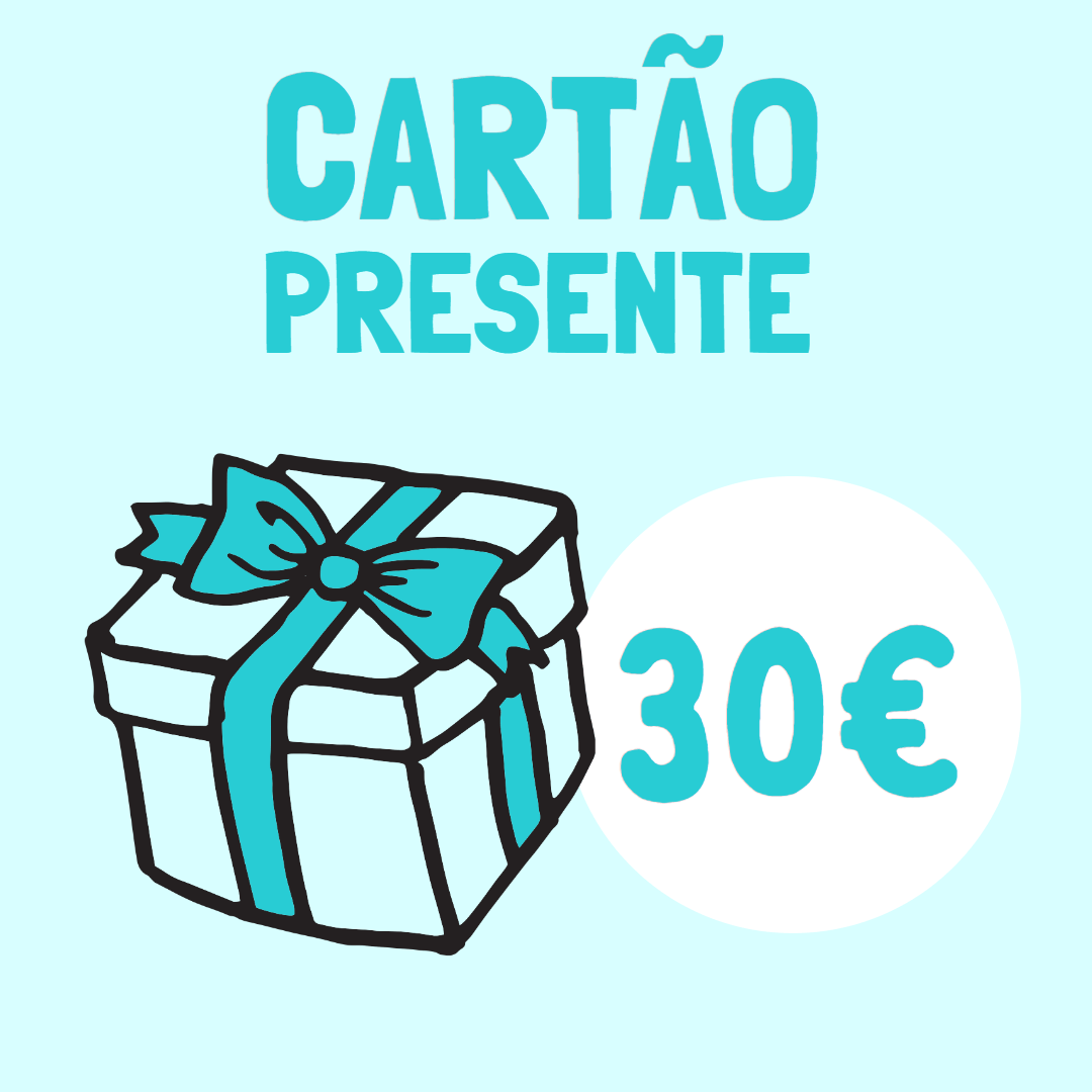 Cartão Presente 30€ - Pituka Wear - Calçado e Roupa para Crianças