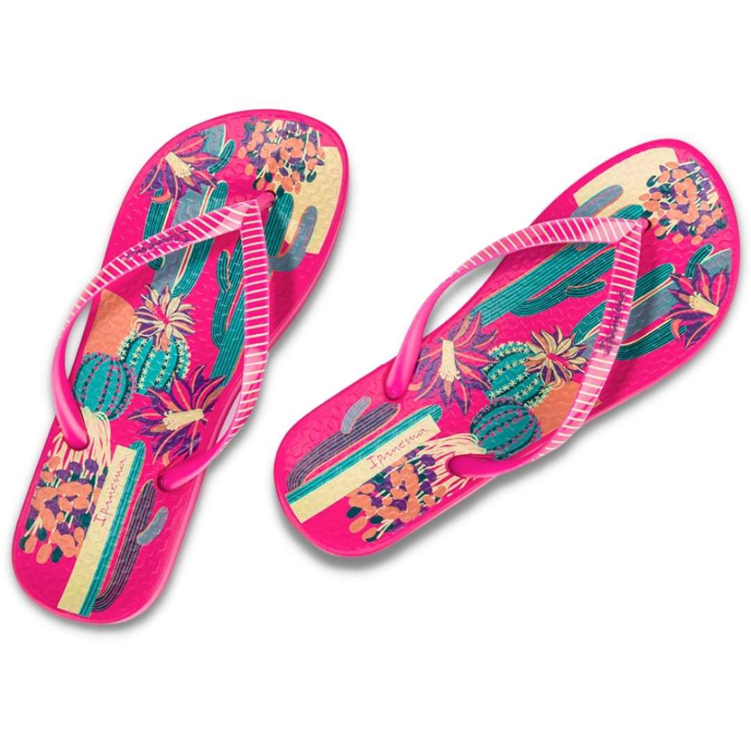 CHINELOS IPANEMA ANATOMIC CACTUS ADULTO E CRIANÇA - Pituka Wear