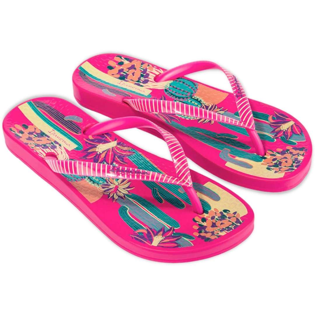 CHINELOS IPANEMA ANATOMIC CACTUS ADULTO E CRIANÇA - Pituka Wear