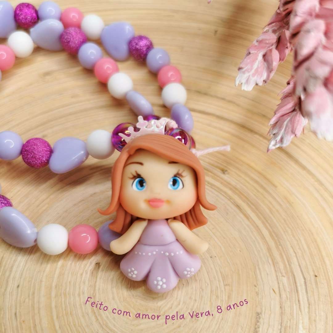 COLAR MINI PRINCESA SOFIA - Pituka Wear