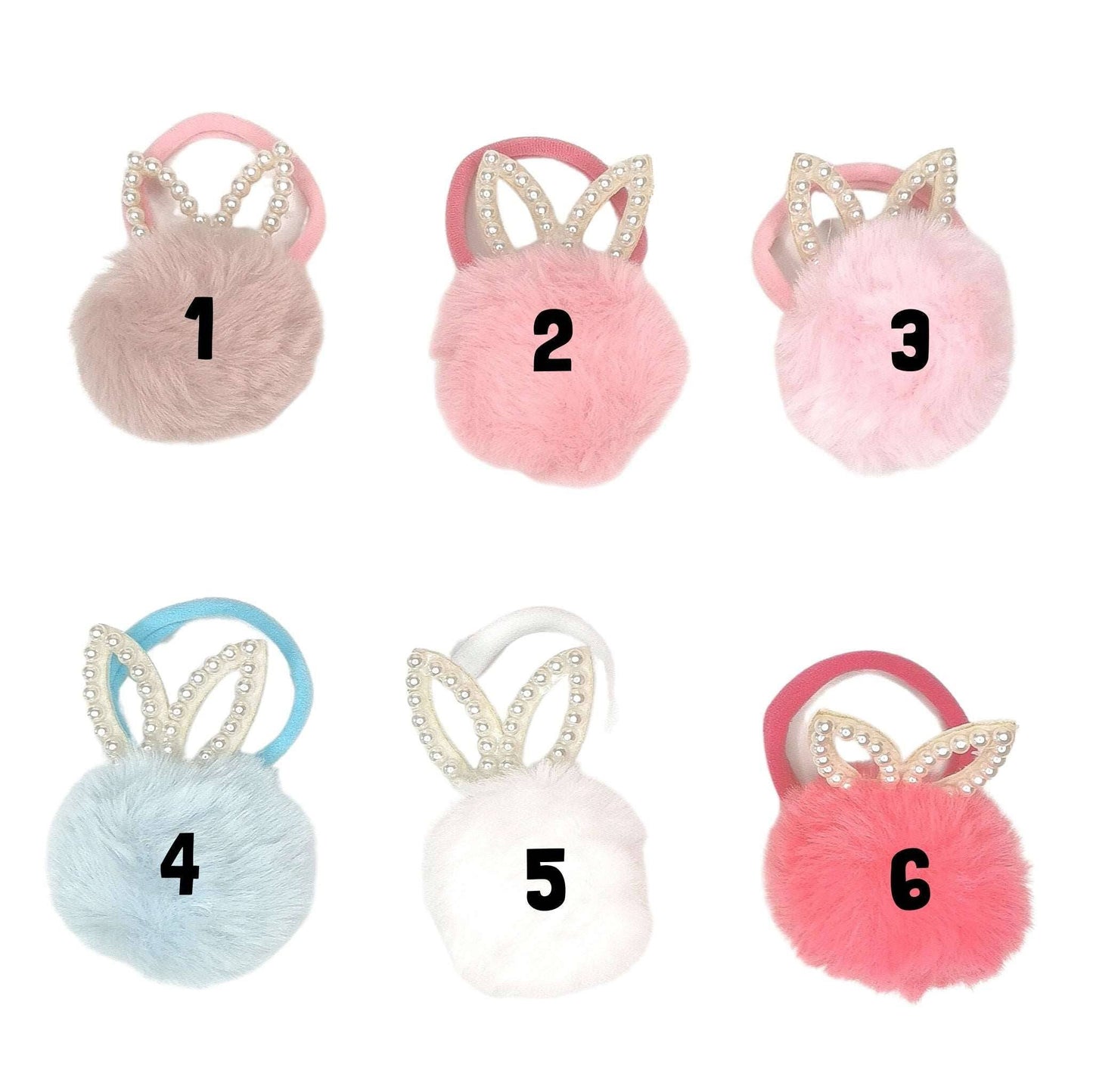 ELASTICOS PARA CABELO C/ POMPOM - Pituka Wear