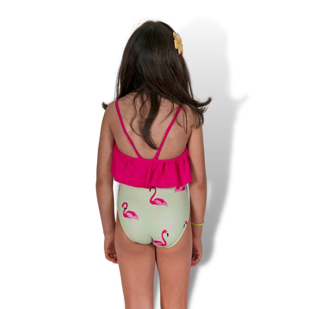 Fato de Banho Flamingo - Pituka Wear - Calçado e Roupa para Crianças