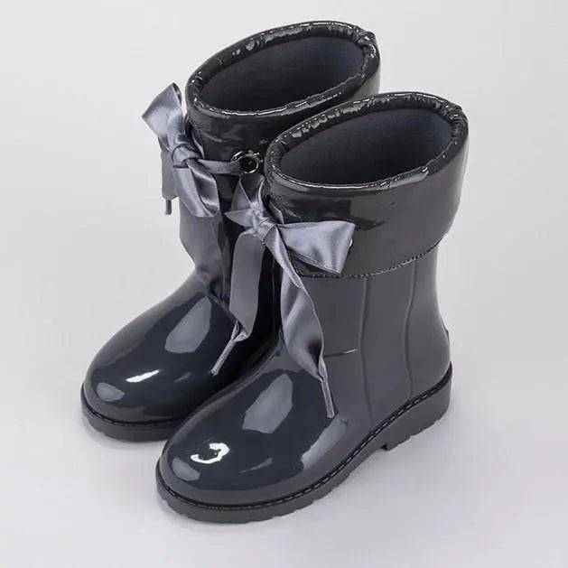 GALOCHAS IGOR CAMPERA CHAROL C/ LAÇO - Pituka Wear - Calçado e Roupa para Crianças
