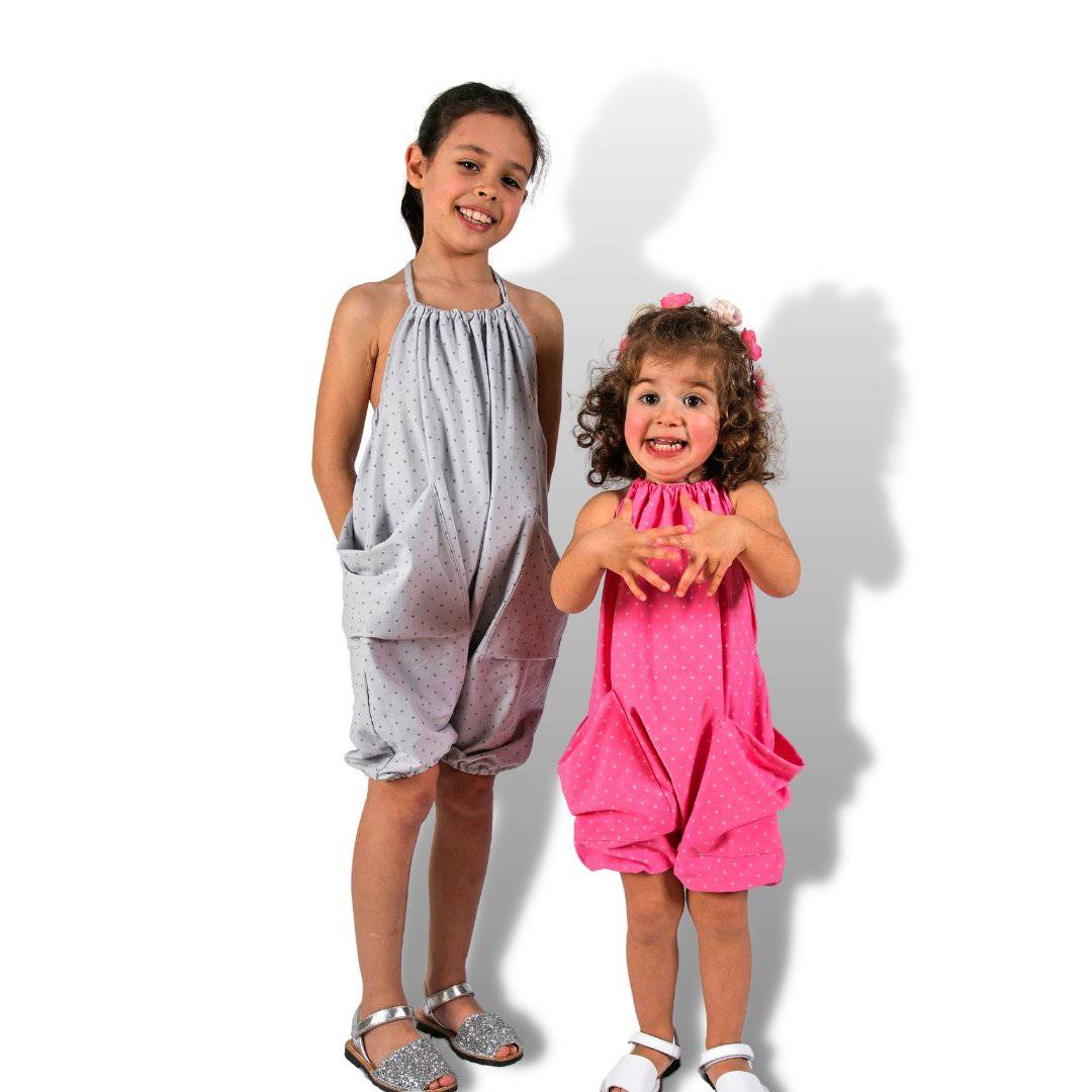 MACACÃO ESTRELAS - Pituka Wear - Calçado e Roupa para Crianças