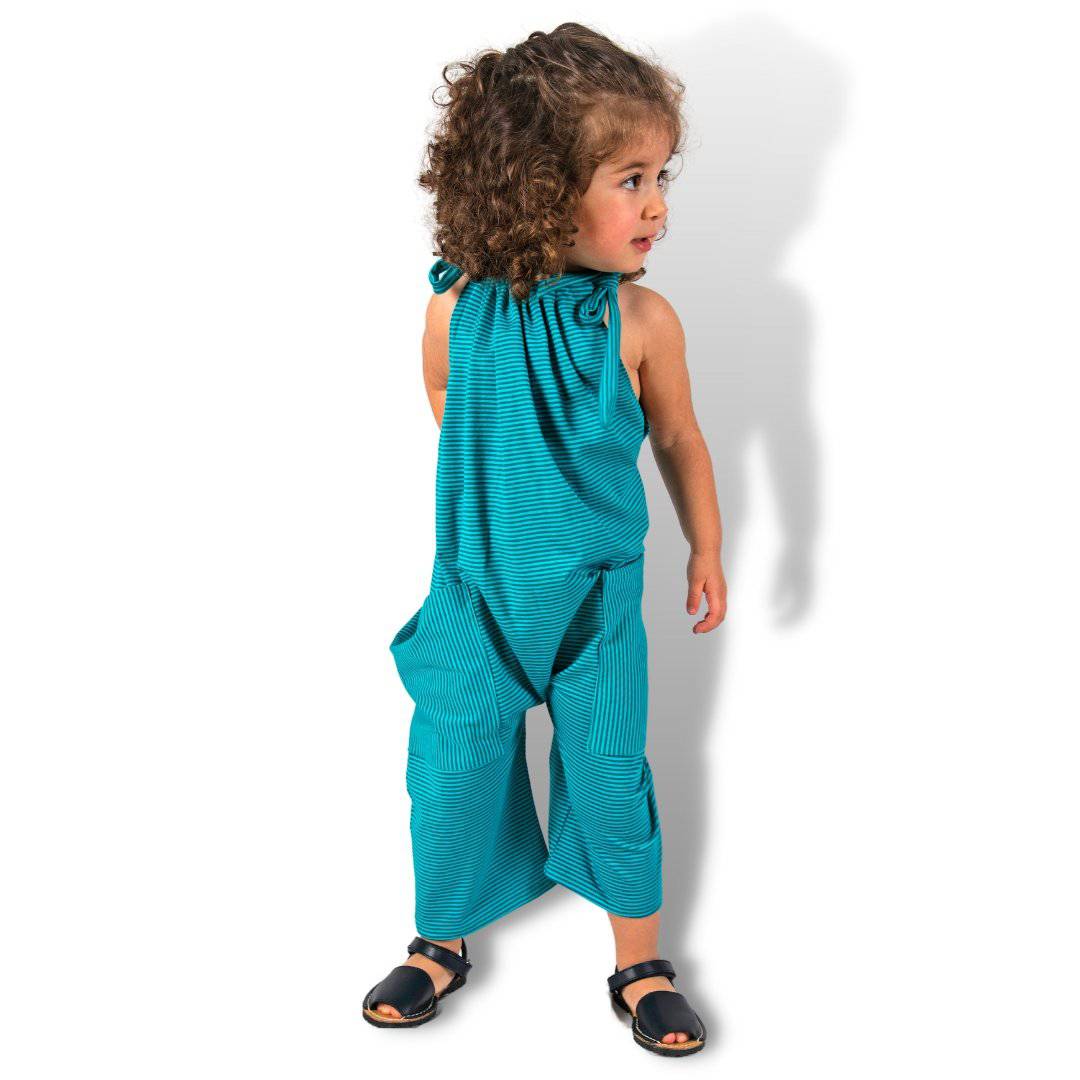 MACACÃO RISCAS - Pituka Wear - Calçado e Roupa para Crianças
