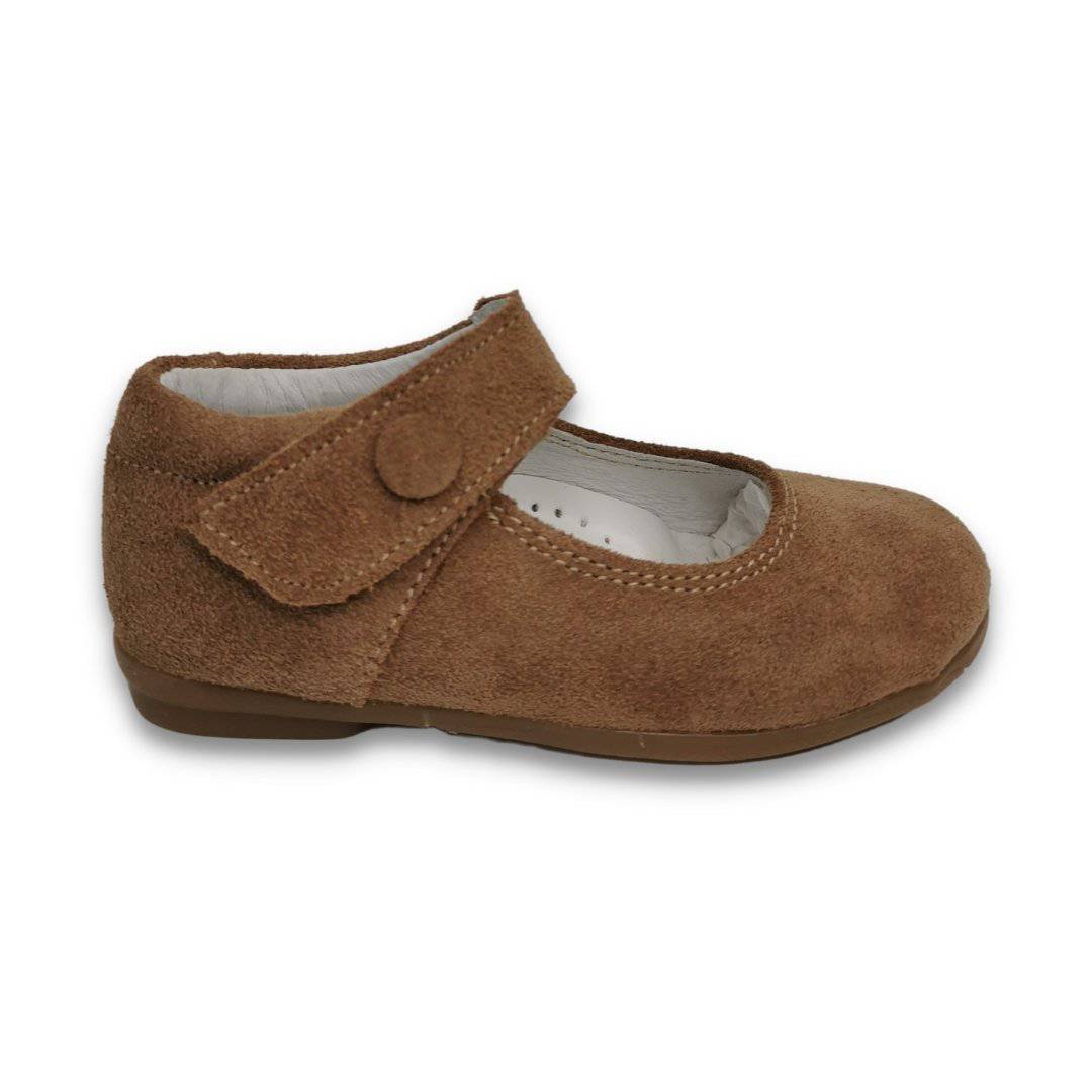 MERCEDITAS EM PELE C/ VELCRO - Pituka Wear - Calçado e Roupa para Crianças