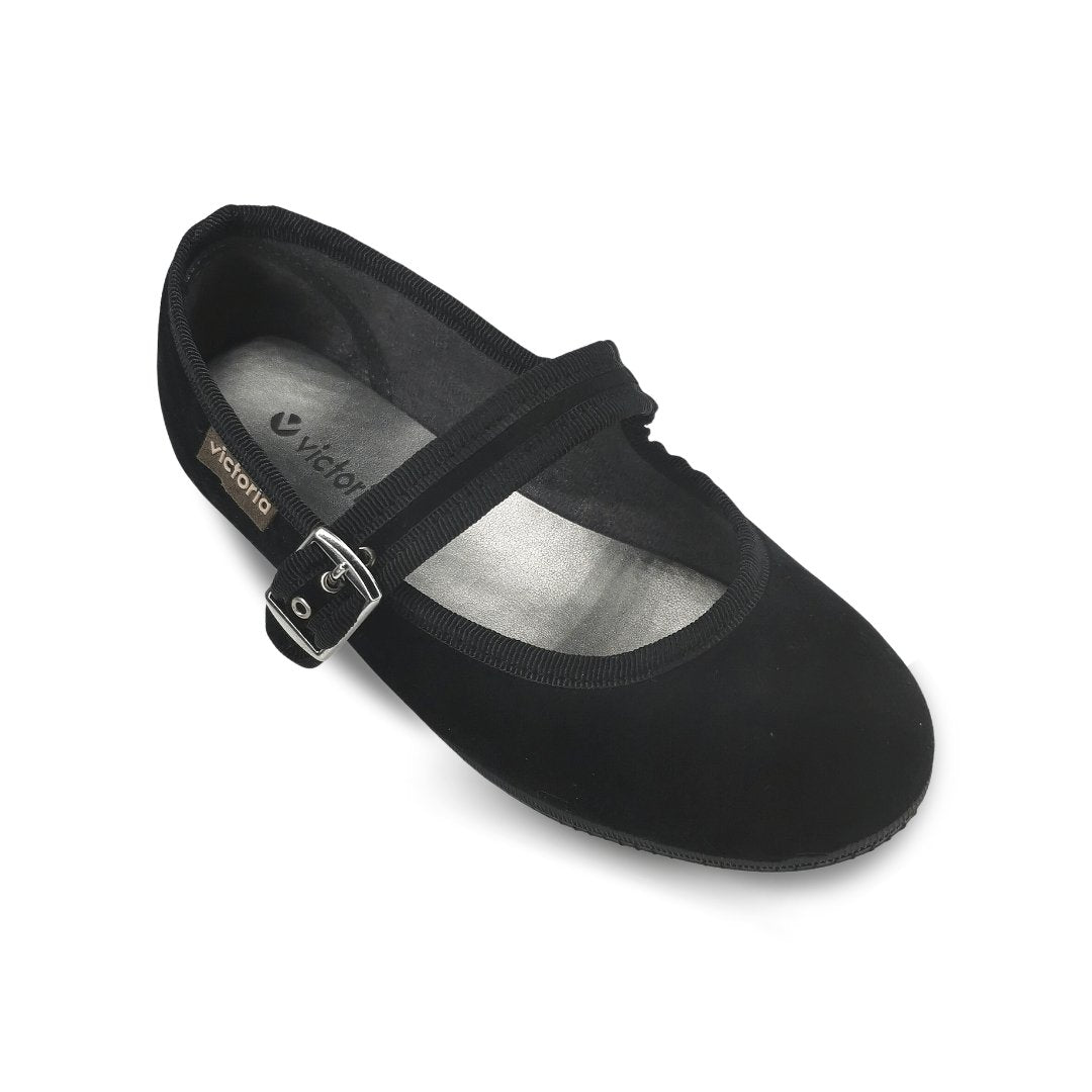MERCEDITAS VICTÓRIA VELUDO C/ FIVELA - Pituka Wear - Calçado e Roupa para Crianças