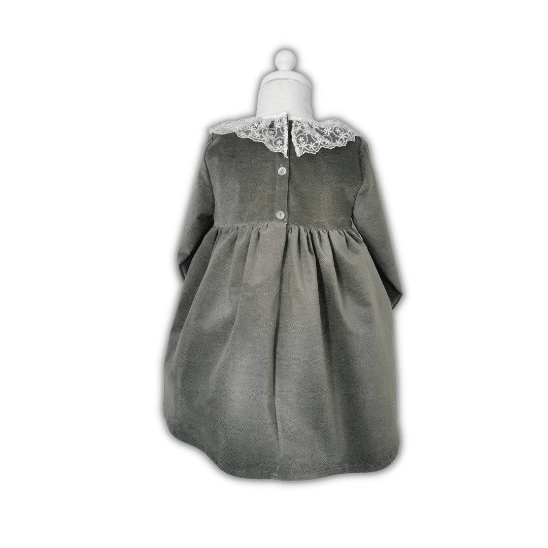 VESTIDO CRIANÇA DE VELUDO - Pituka Wear - Calçado e Roupa para Crianças