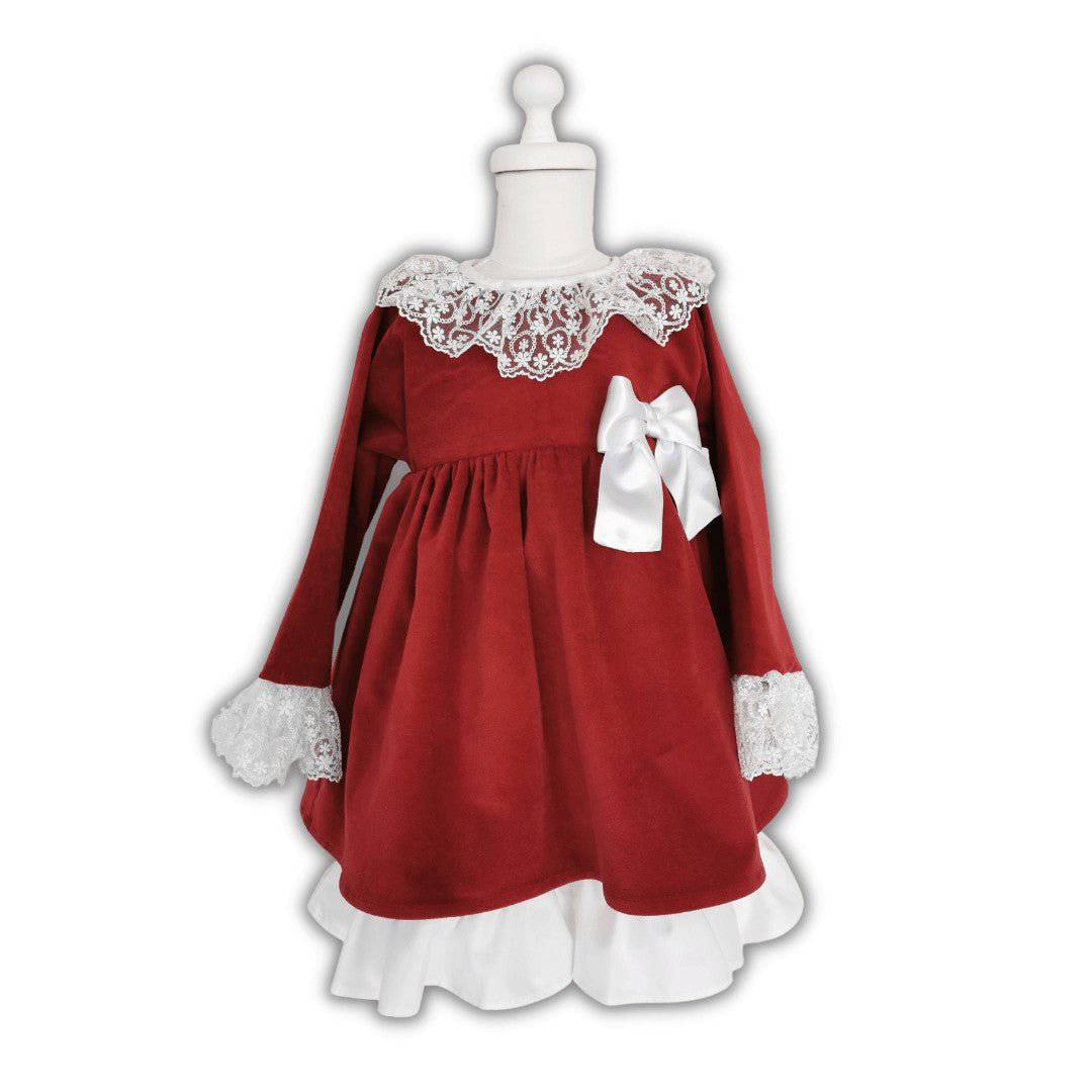 VESTIDO CRIANÇA DE VELUDO - Pituka Wear - Calçado e Roupa para Crianças