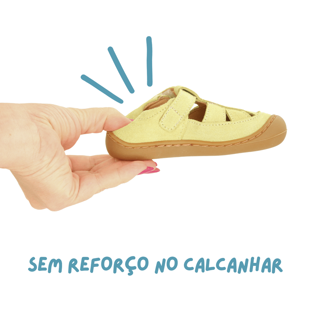 SANDÁLIA BAREFOOT PITUKA EM CAMURÇA - Pituka Wear 