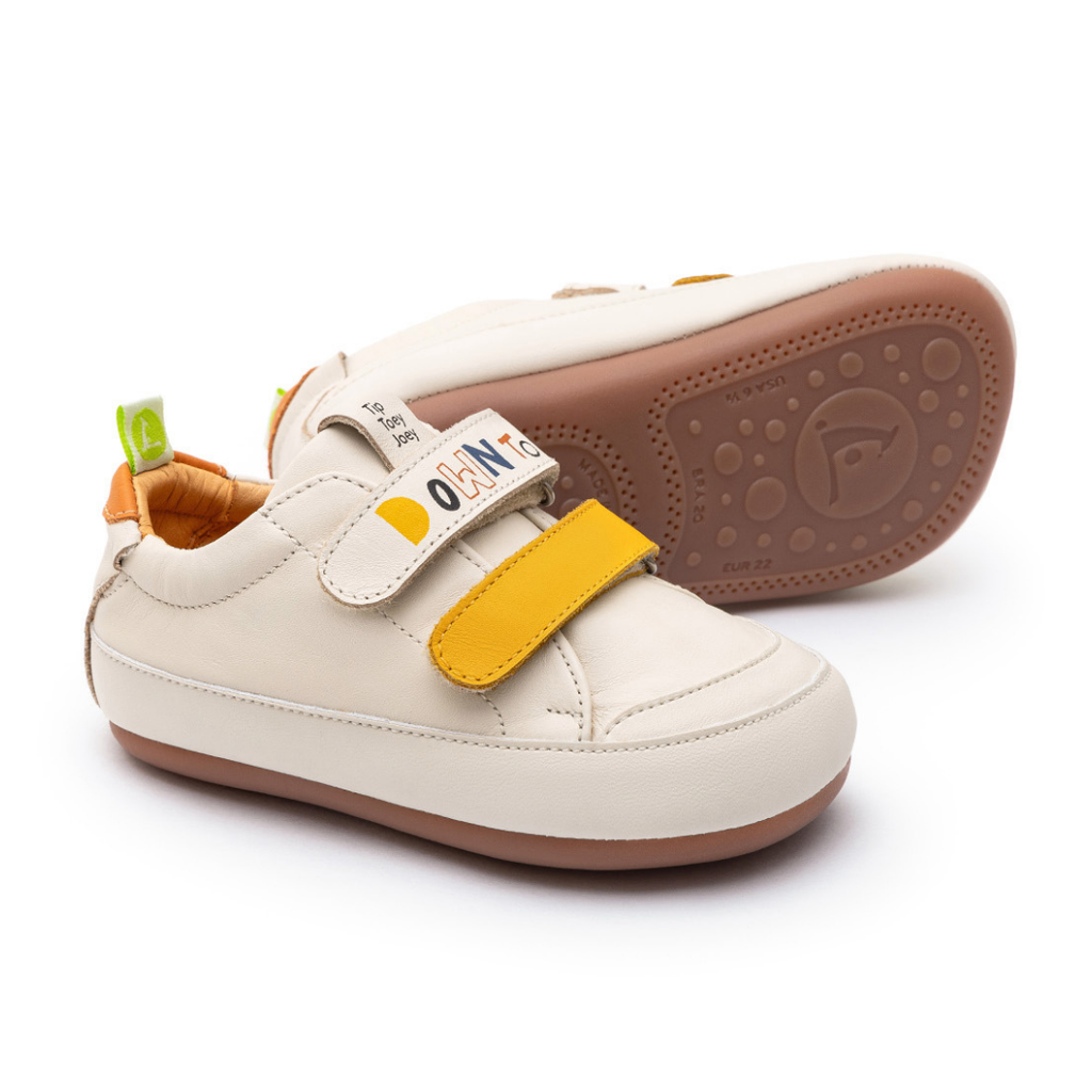 TÉNIS BAREFOOT BOSSY DOWN TO EARTH TIP TOEY JOEY AMARELO - Pituka Wear