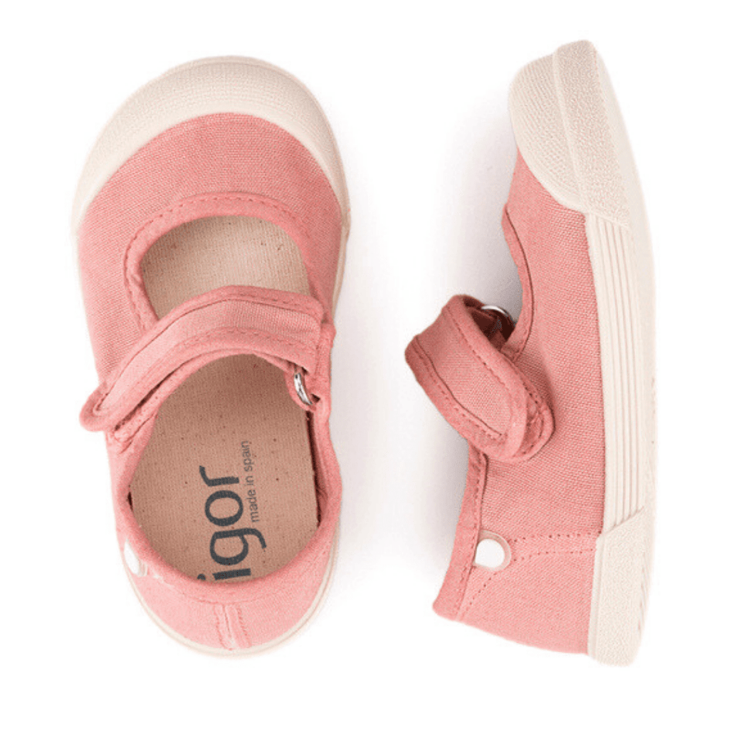 MERCEDITAS LONA MARY JANE BAREFOOT IGOR C/ VELCRO - Pituka Wear 