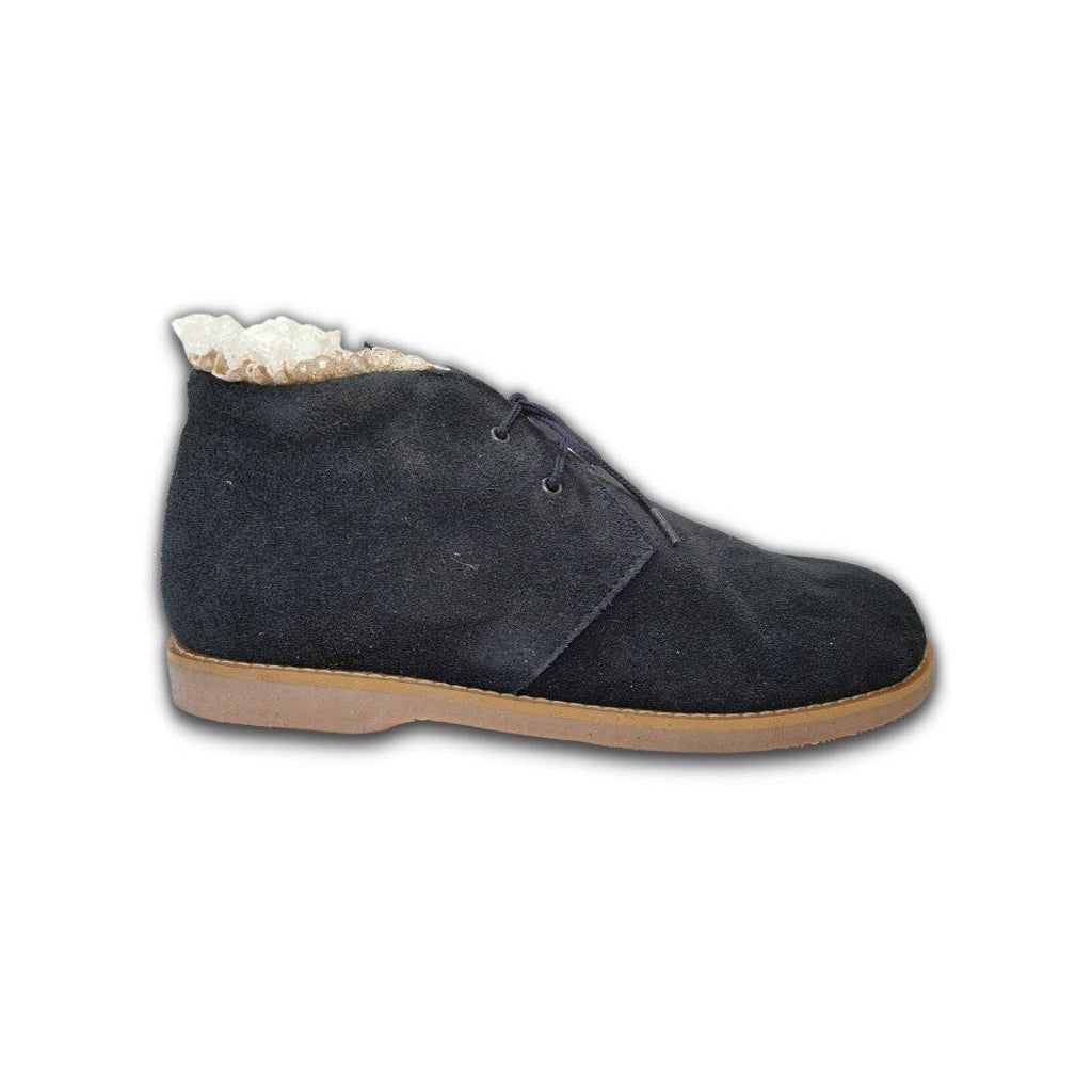 BOTAS CARNEIRAS 653R C/ RENDA NO TORNOZELO ADULTO - Pituka Wear - Calçado e Roupa para Crianças