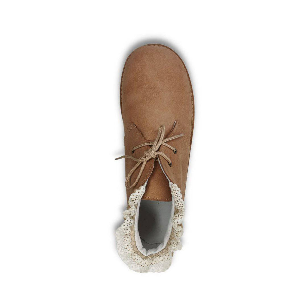 BOTAS CARNEIRAS 653R C/ RENDA NO TORNOZELO ADULTO - Pituka Wear 