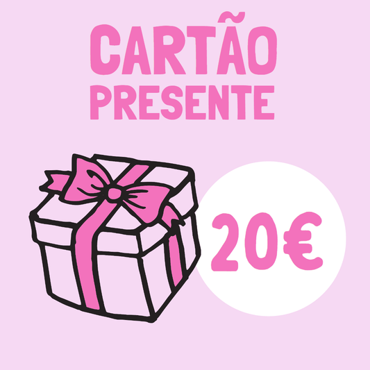 Cartão Presente 20€ - Pituka Wear - Calçado e Roupa para Crianças