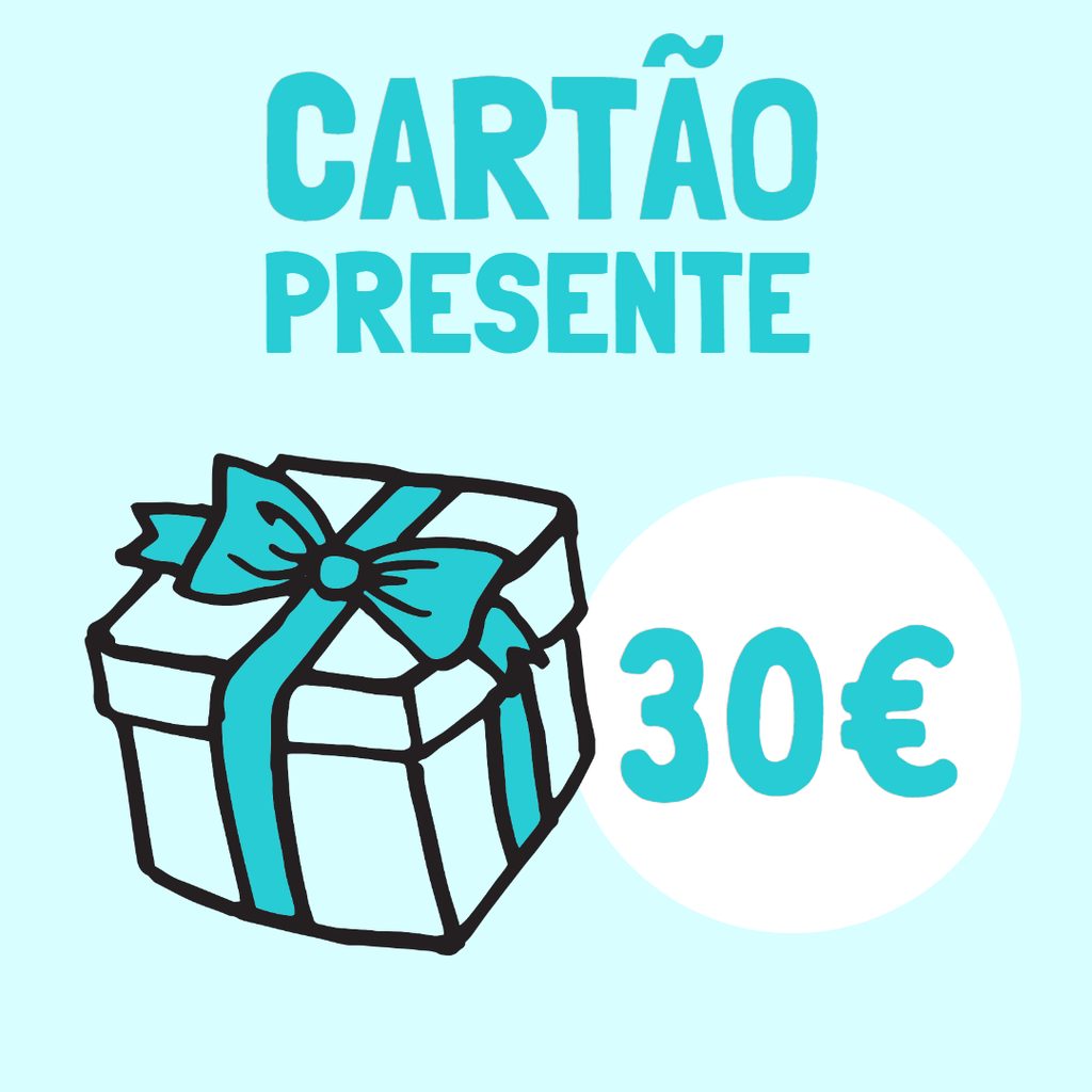 Cartão Presente 30€ - Pituka Wear - Calçado e Roupa para Crianças