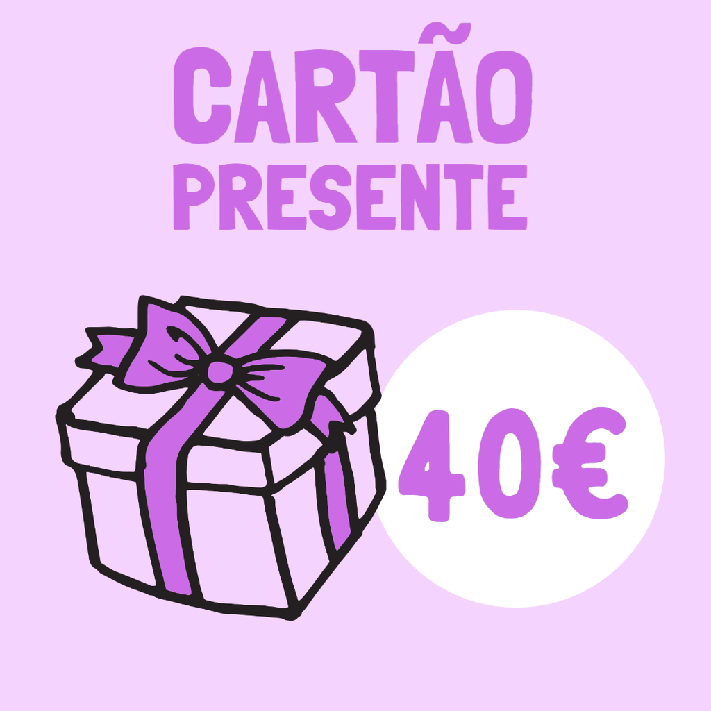 Cartão Presente 40€ - Pituka Wear - Calçado e Roupa para Crianças