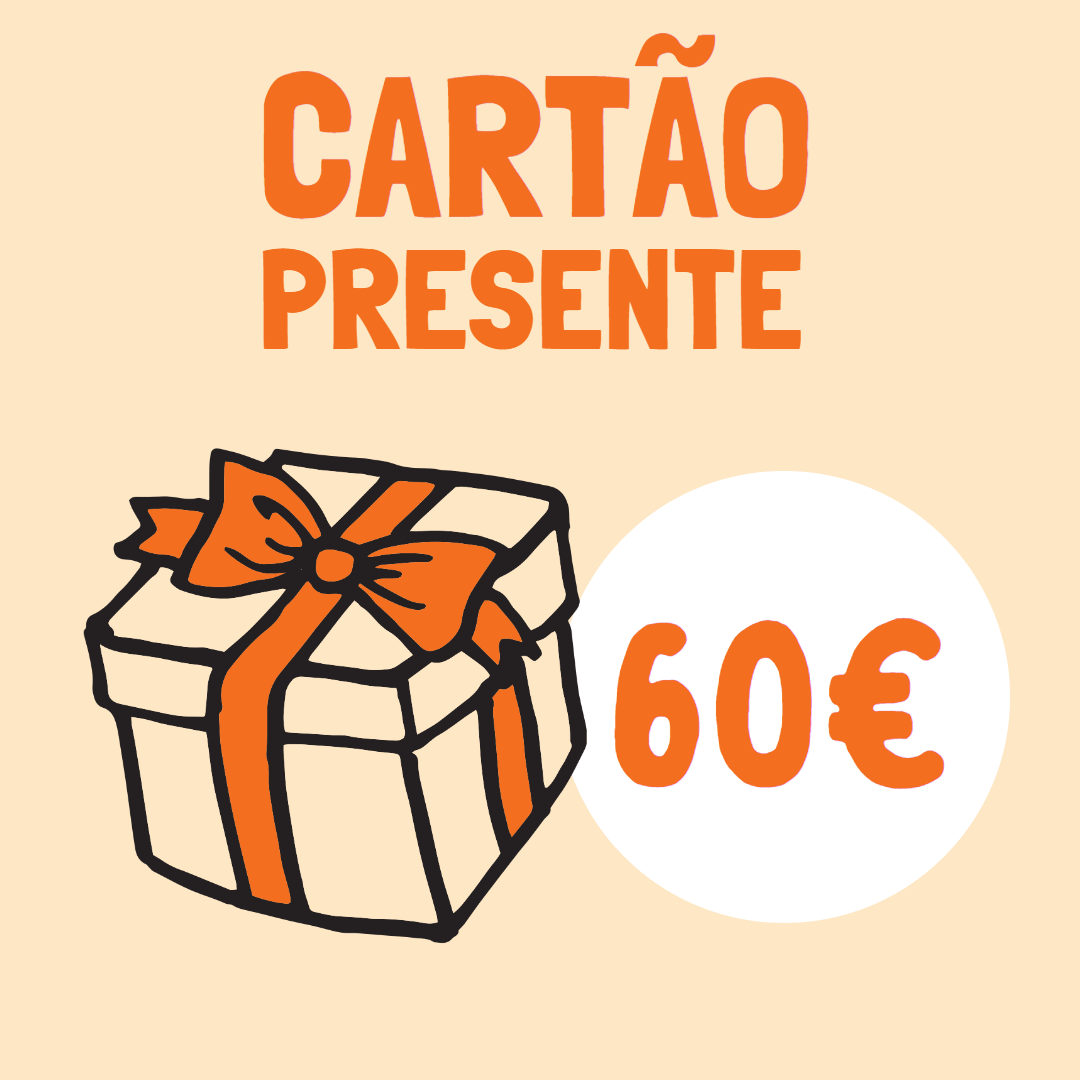 Cartão Presente 60€ - Pituka Wear - Calçado e Roupa para Crianças