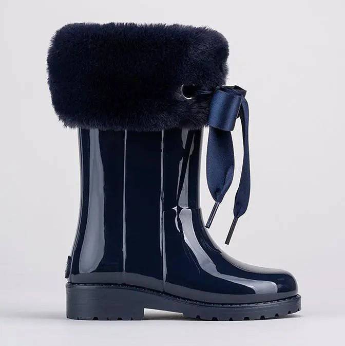 GALOCHAS IGOR CAMPERA CHAROL  C/ PELO - Pituka Wear 