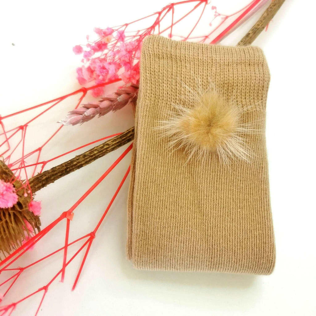MEIAS COM POMPOM FELPUDO - Pituka Wear 