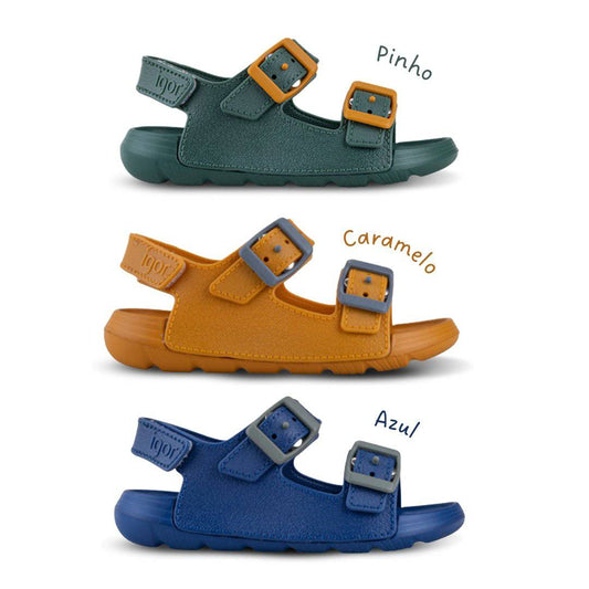 SANDÁLIA IGOR MAUI BICOLOR - Pituka Wear - Calçado e Roupa para Crianças