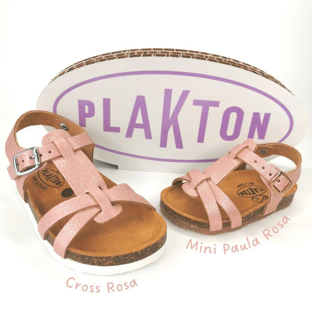 SANDÁLIAS PLAKTON CROSS ROSA - Pituka Wear 