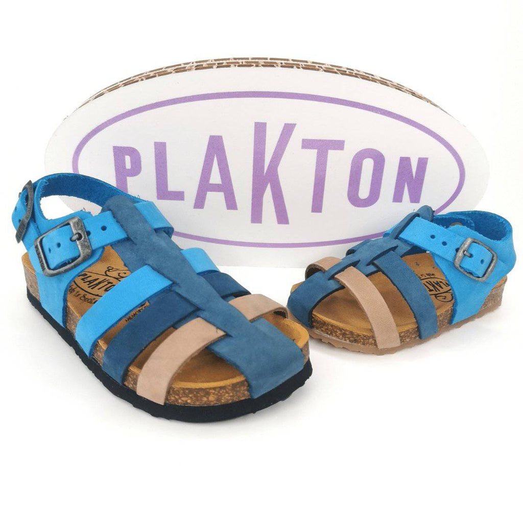 SANDÁLIAS PLAKTON LOULOU AZUL - Pituka Wear - Calçado e Roupa para Crianças