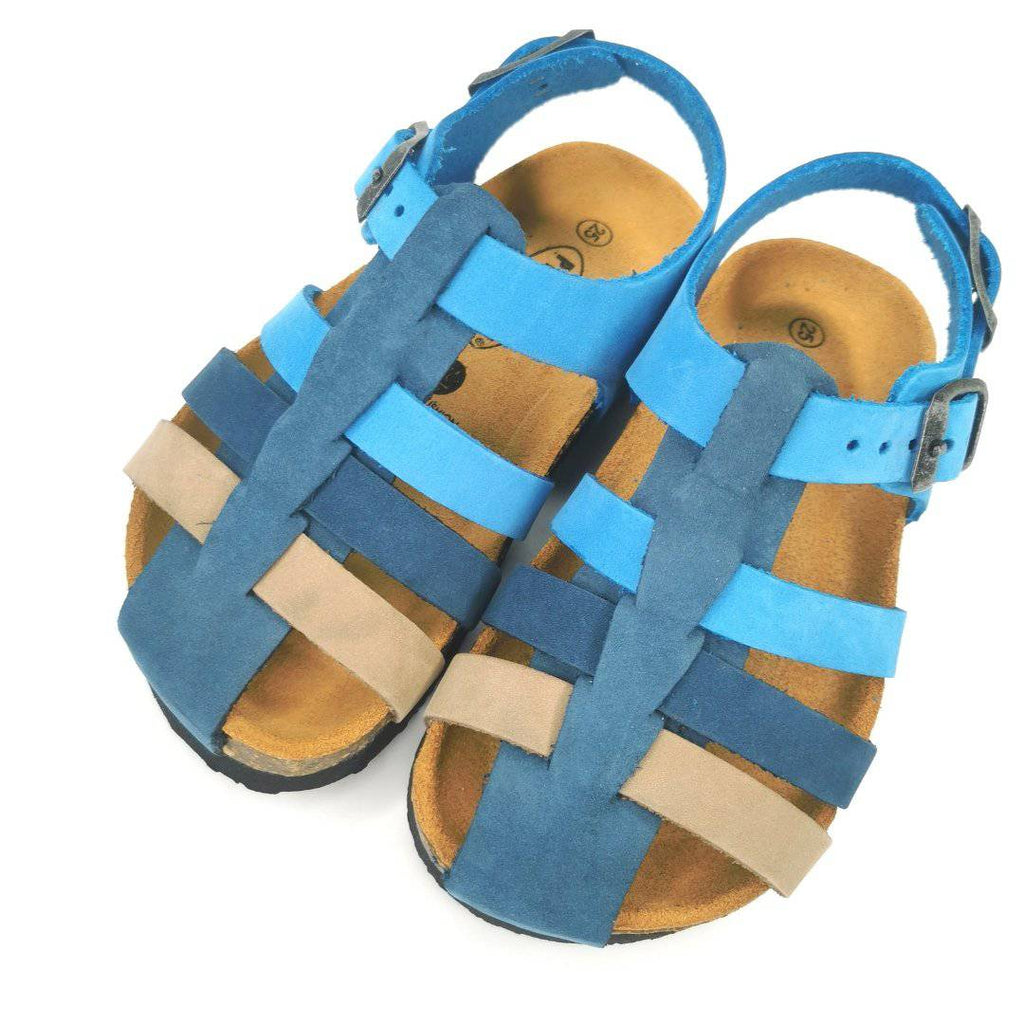 SANDÁLIAS PLAKTON LOULOU AZUL - Pituka Wear 