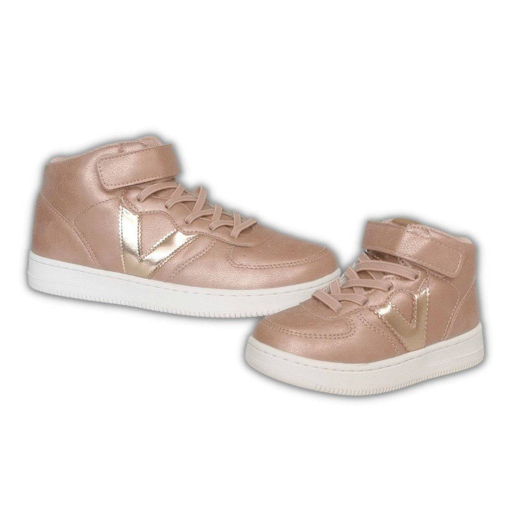 SAPATILHAS BOTA VICTORIA 124108 NUDE - Pituka Wear - Calçado e Roupa para Crianças