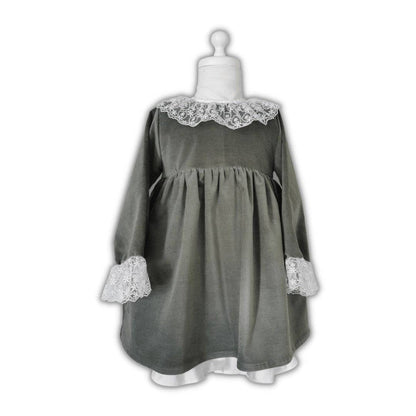 VESTIDO CRIANÇA DE VELUDO - Pituka Wear - Calçado e Roupa para Crianças